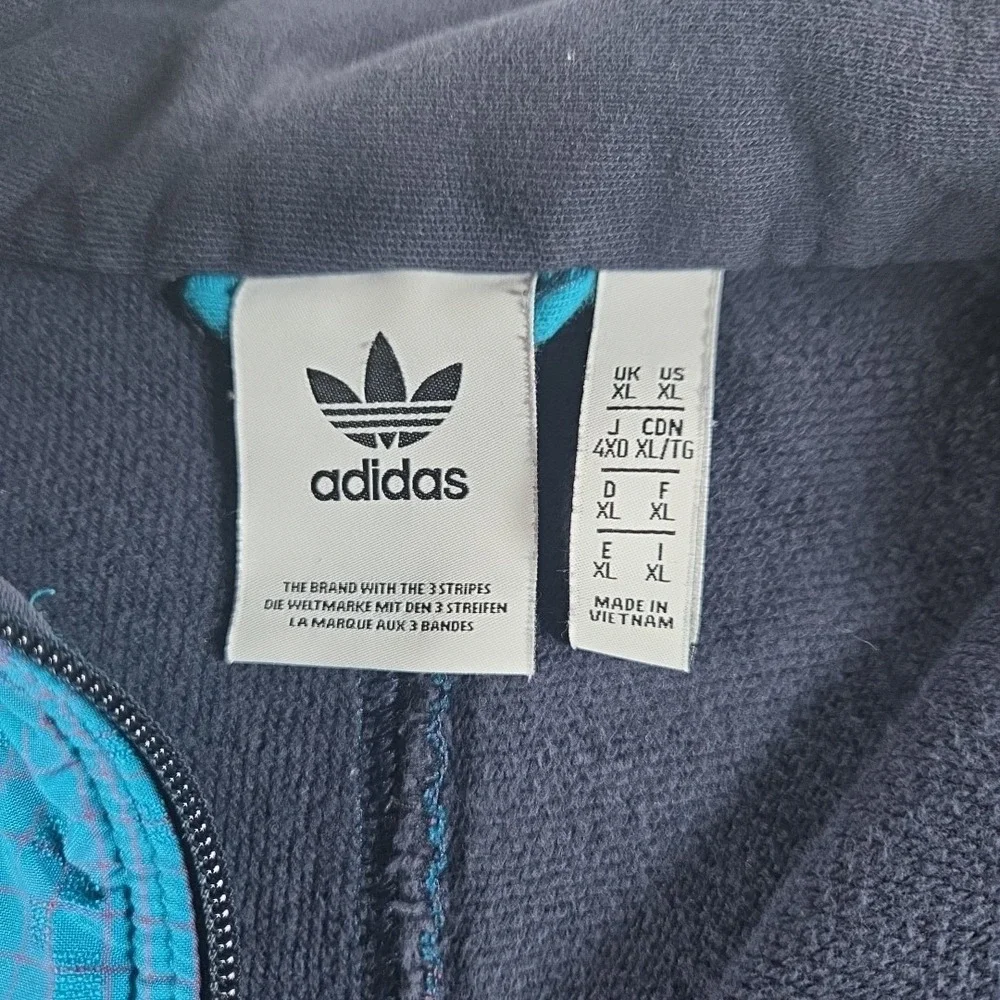adidas Originals Asymm‎ Full-Zip Track Jacket Men's size XL
